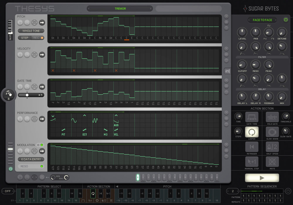 Sugar Bytes | Thesys Pitch Sequencer Plug-in