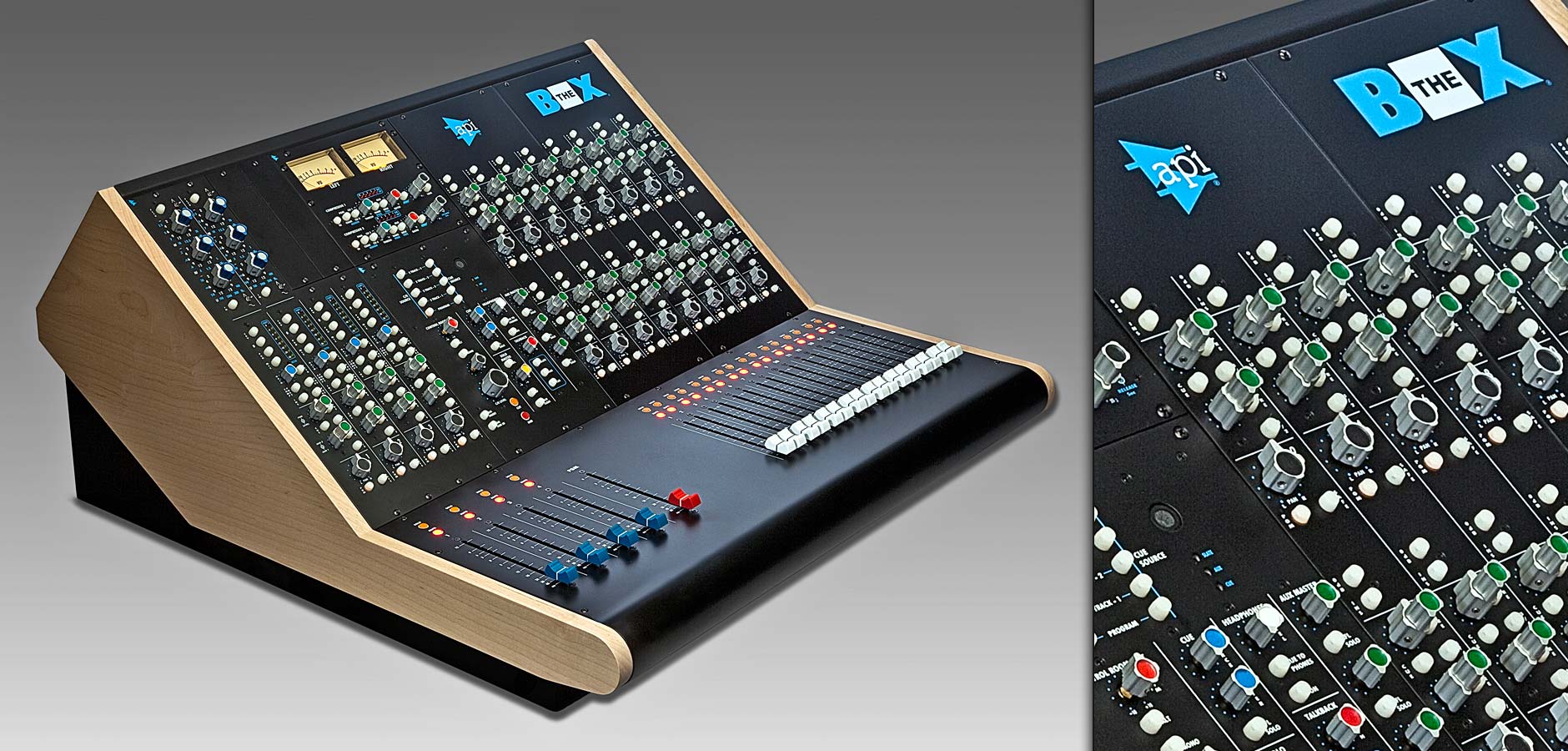 API THE BOX Project Recording and Mixing Console