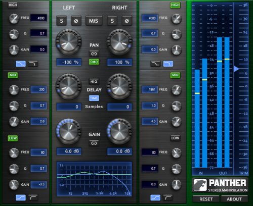 boz Digital Labs | Panther Stereo Manipulation Plug-in