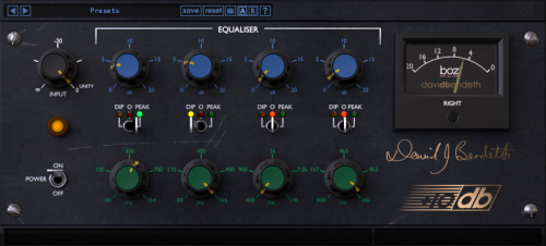 boz Digital Labs | Plus 10db Equaliser EQ Plug-in