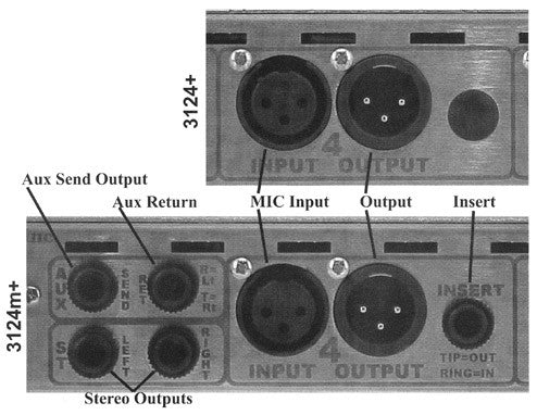 API 3124MV Mic Pre w/ Mixer