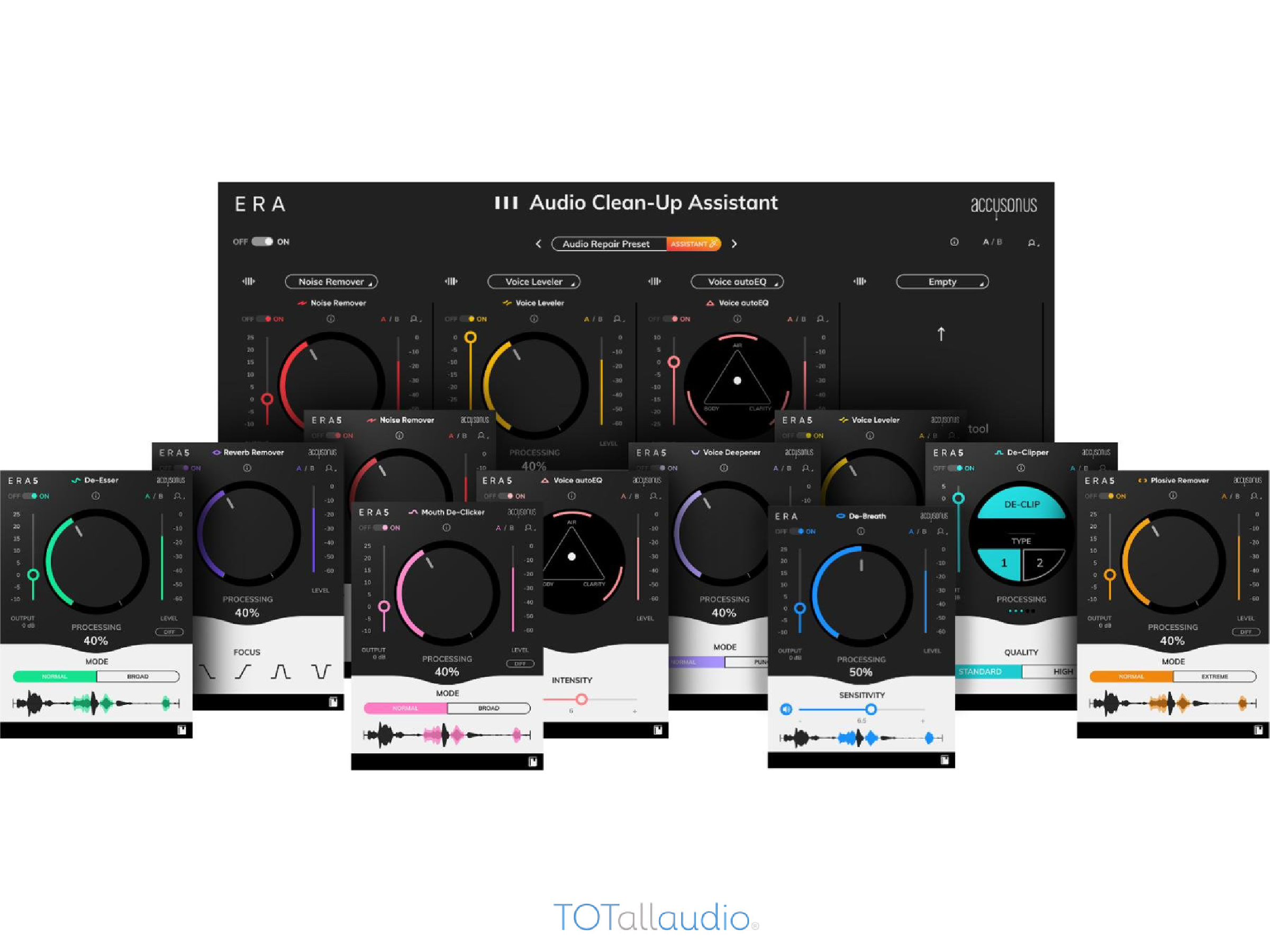 accusonus | ERA 6 Bundle Audio Optimization Plug-in Bundle