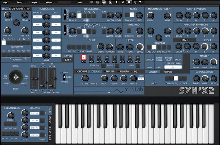 XILS Labs | Syn'X 2 Synthesizer Plug-in