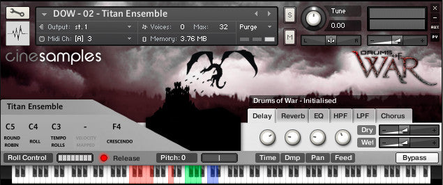 cinesamples Drums of War
