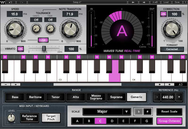 Waves | Tune Real-Time Plug-in