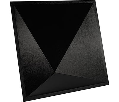 Ultimate Acoustics UA-PYD-WT 24"x 24" Class A Pyramid Shape Diffusor – QTY 4