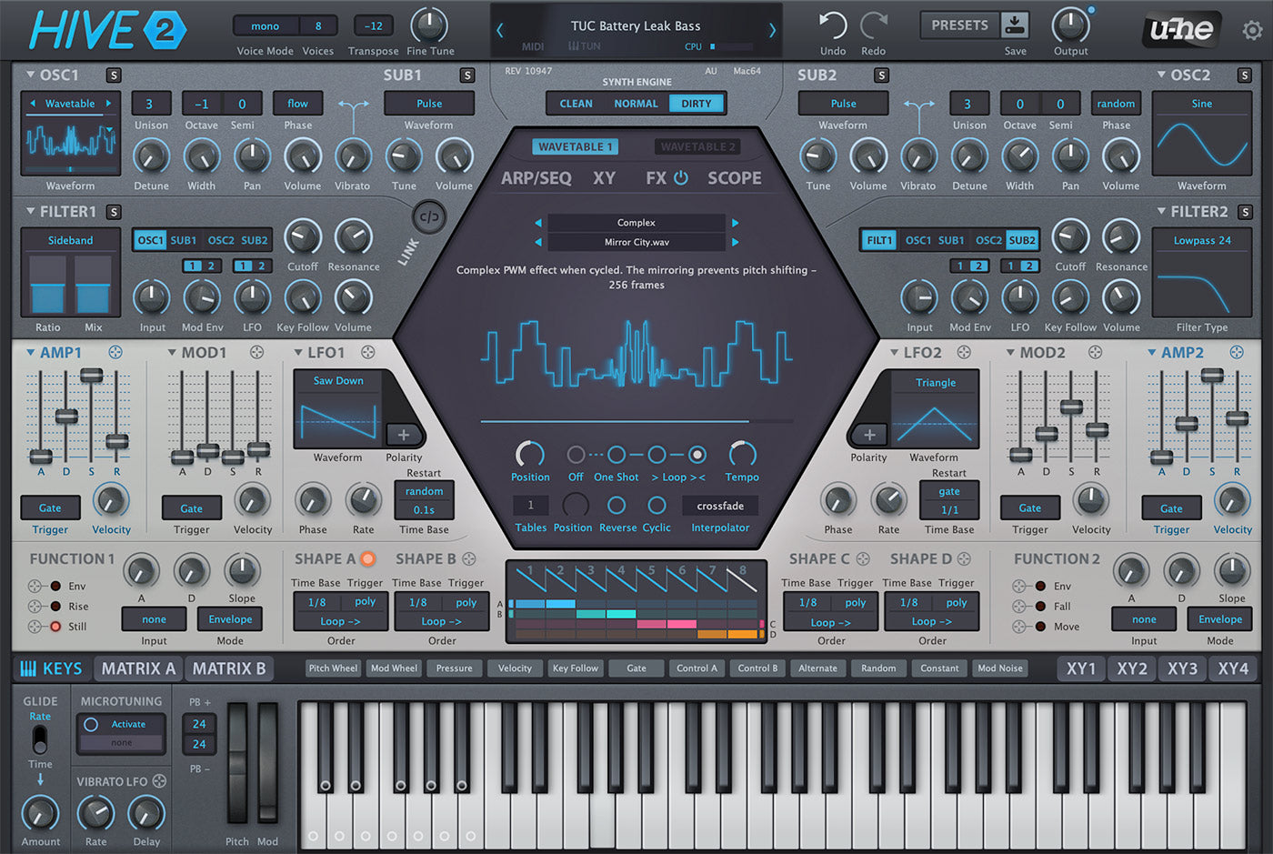 U-HE | Hive 2 Synthesizer Plug-in