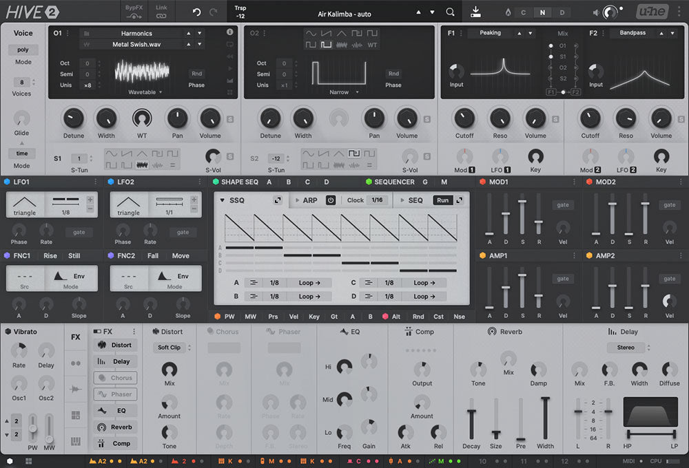 U-HE | Hive 2 Synthesizer Plug-in