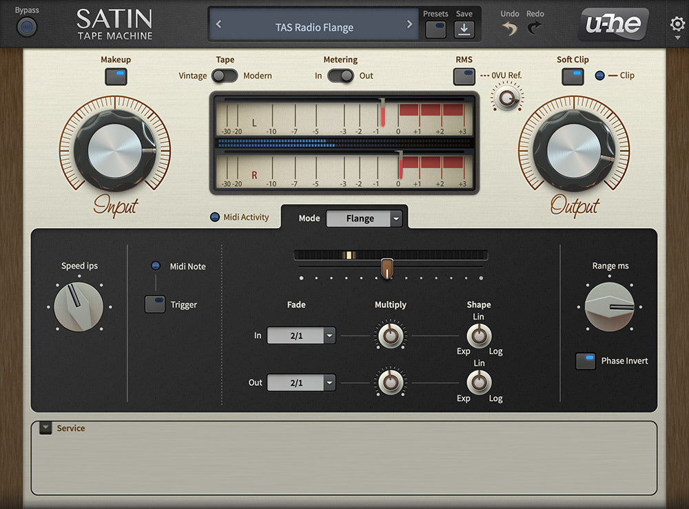 U-HE | Satin Tape Simulation Plug-in