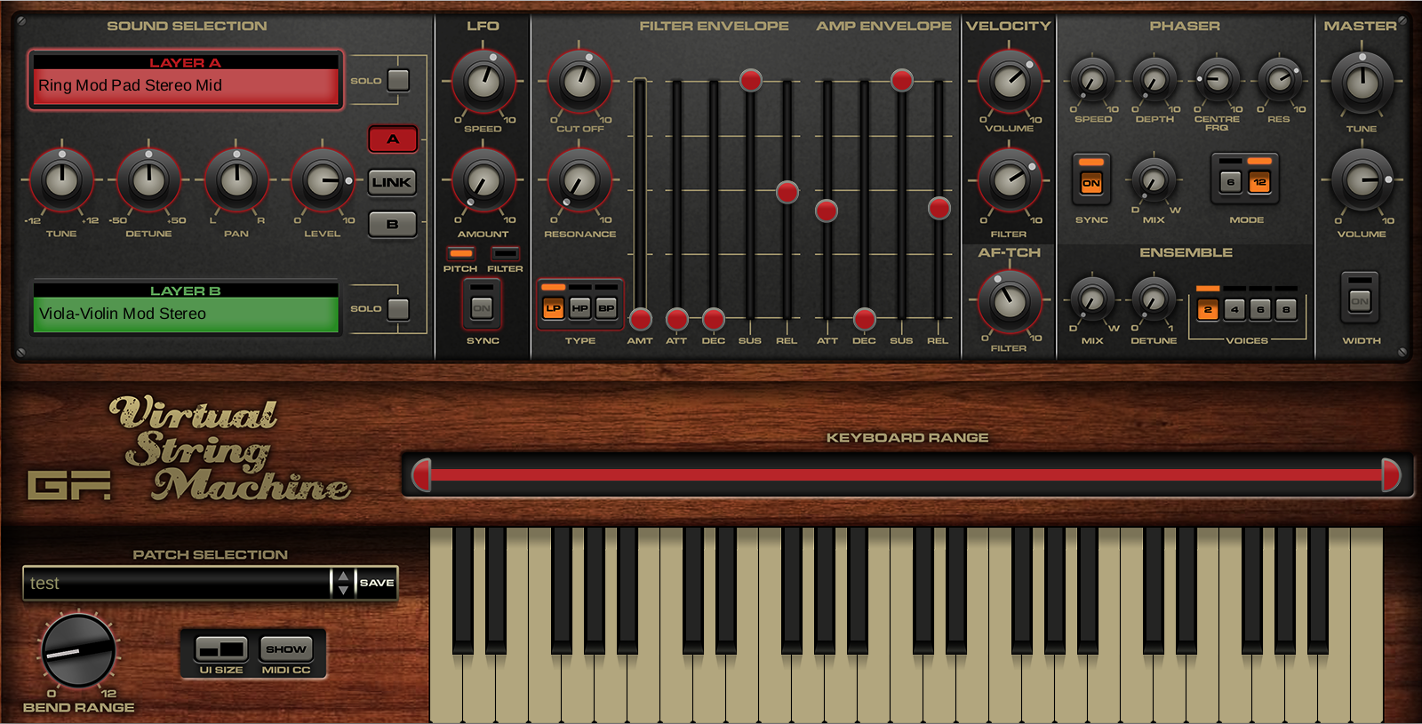 GForce Software | Virtual String Machine Synthesizer Plug-in