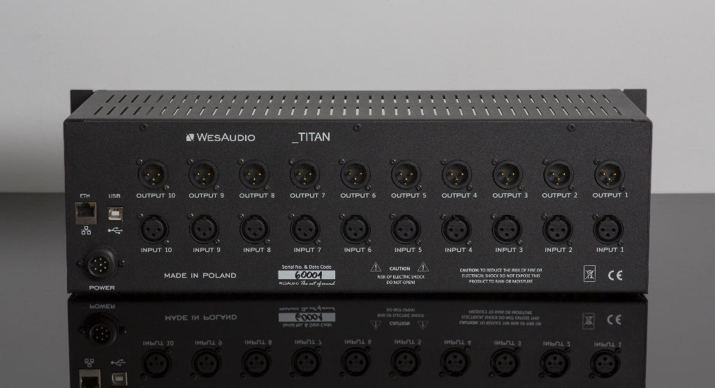 WesAudio |  TITAN 10-slot NG500 Recall Chassis