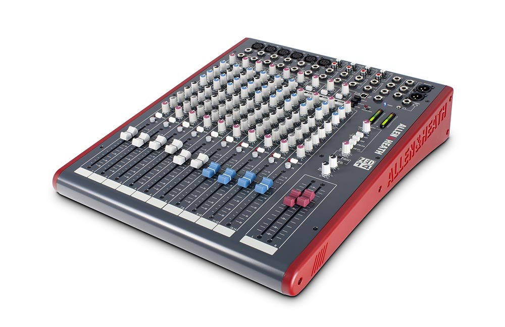 Allen & Heath | ZED-14 12-channel Mixer with USB Audio Interface